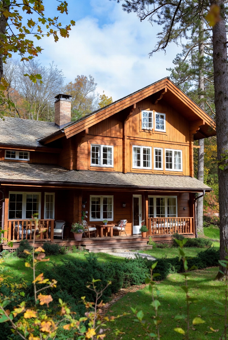 Fully Furnished wooden house